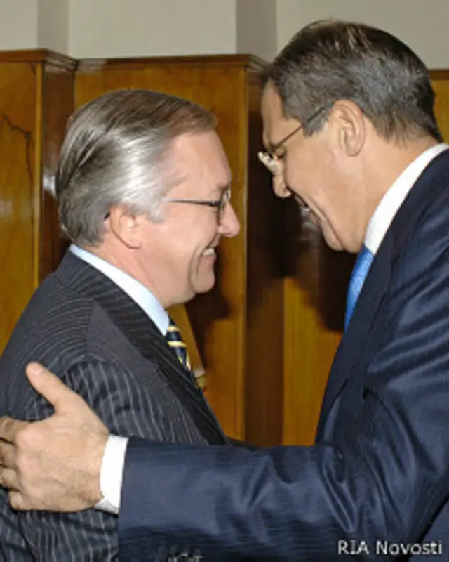 Борис Тарасюк и Сергей Лавров