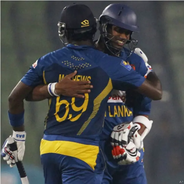 ایشیا کپ کے آخری لیگ میچ میں سری لنکا نے بنگلہ دیش کو تین وکٹوں سے شکست دے دی۔