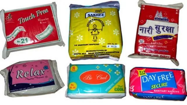 Toallas higiénicas hechas por mujeres