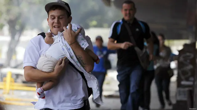 Enfrentamientos en Los Ruices