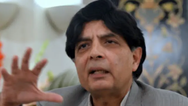 چوہدری نثار علی نے مولانا سمیع الحق سے ملاقات کی