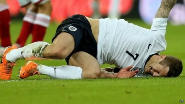 Sepanjang karirnya Jack Wilshere sering mengalami cedera 