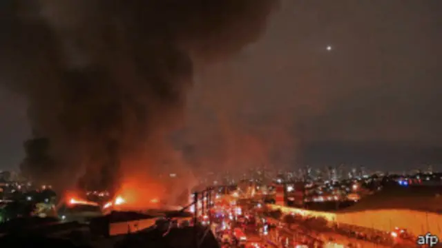 Accidente en Sao Paulo