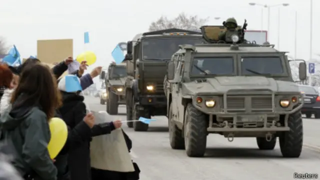 Мирная акция в Симферополе