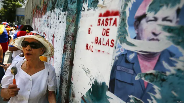 Protesta en Caracas