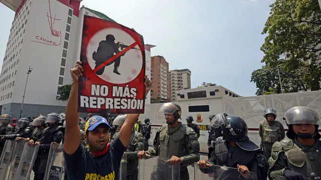 No a la represión