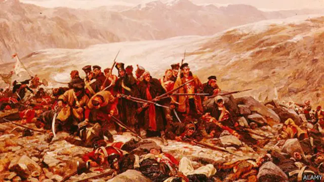 انسحب البريطانيون في عام 1842 بعد حملة كارثية