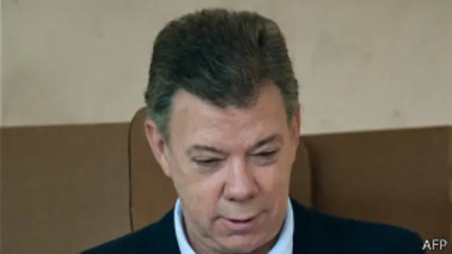 Juan Manuel Santos, Colombia