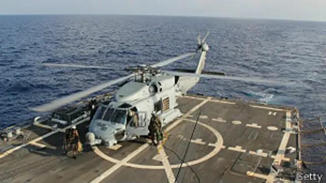 ရှာဖွေရေးမှာ အမေရိကန် ရေတပ်လည်း ပါဝင်