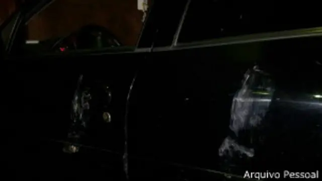 Carro de Márcio Chagas da Silva