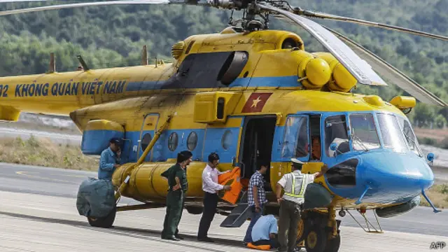Вьетнамский вертолет