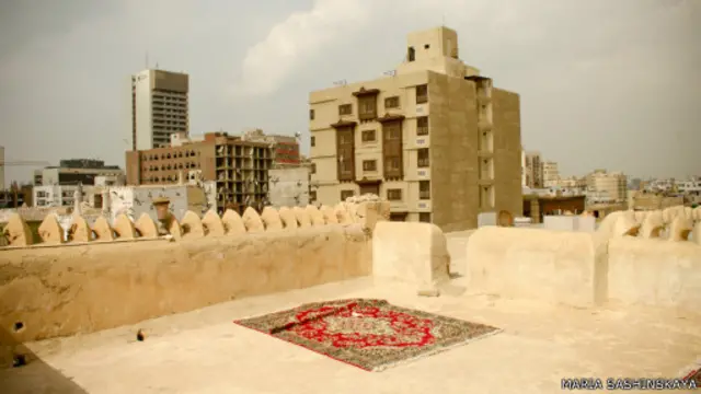 Ковер для намаза на Крыше