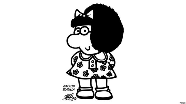 Mafalda, homenaje de Forges