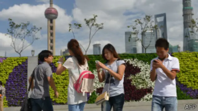 中国人手机上网