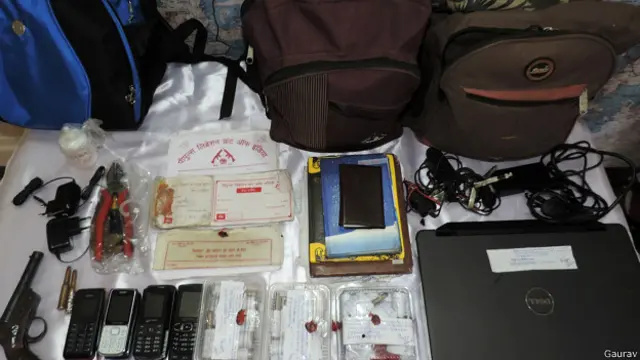 झारखंड में हथियारों की बरामदगी