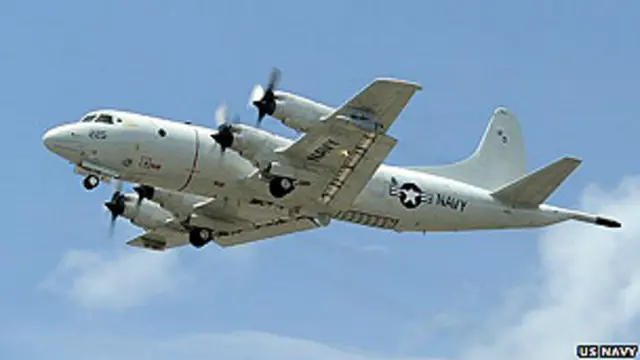 Avión P-3C de Estados Unidos