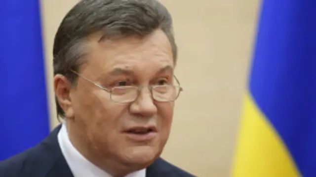 Víktor Yanukóvich afirmó que su salida del poder fue "ilegal" y que piensa regresar a la presidencia.
