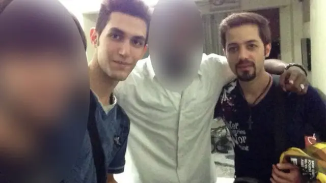 Iranianos do voo da Malaysia Airlines (BBC)