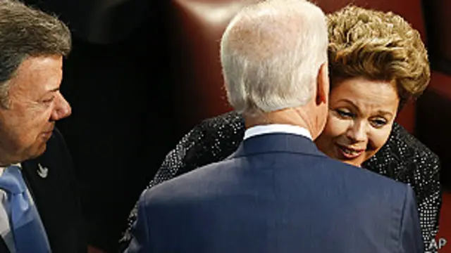 Dilma Rousseff, Juan Manuel Santos, Joe Biden