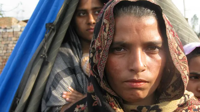 मुज़फ़्फ़नगर के दंगा राहत शिविर में रेहाना