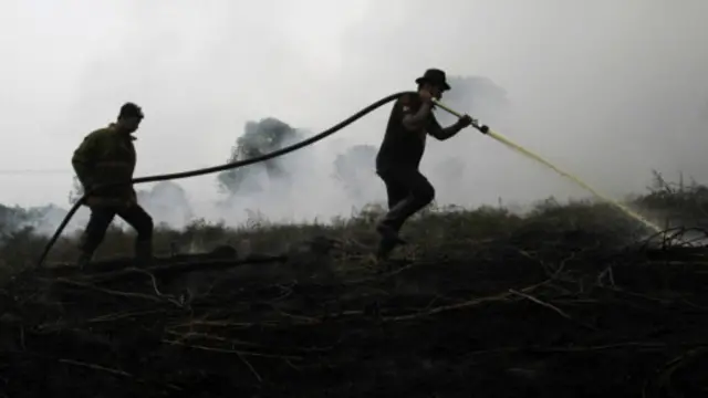 Kabut asap di Riau sudah berlangsung selama 18 tahun terakhir.