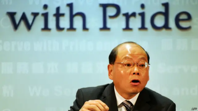 香港警务处处长曾伟雄（12/3/2014）