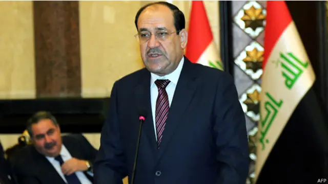 رئيس الوزراء العراقي نوري المالكي