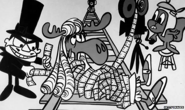 بوریس بادنف شخصیت منفی روس مجموعه کارتونی نمایش راکی و بولوینکل