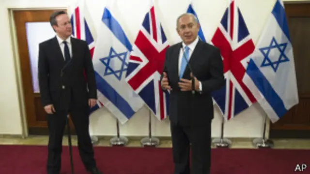 این اولین سفر دیوید کامرون به اسرائیل از زمان به قدرت رسیدنش در چهار سال پیش است