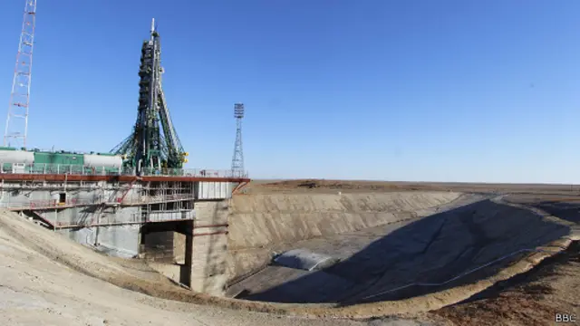 РН "Союз" на стартовом столе