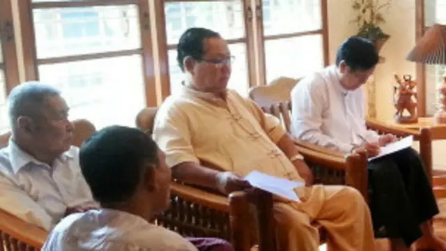 ညီညွတ်သော တိုင်းရင်းသား လူမျိုးများ မဟာမိတ် အဖွဲ့က ခေါင်းဆောင်တွေ 