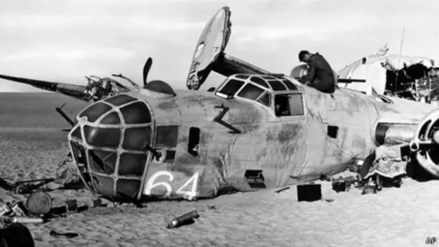 O avião Lady Be Good (AP)