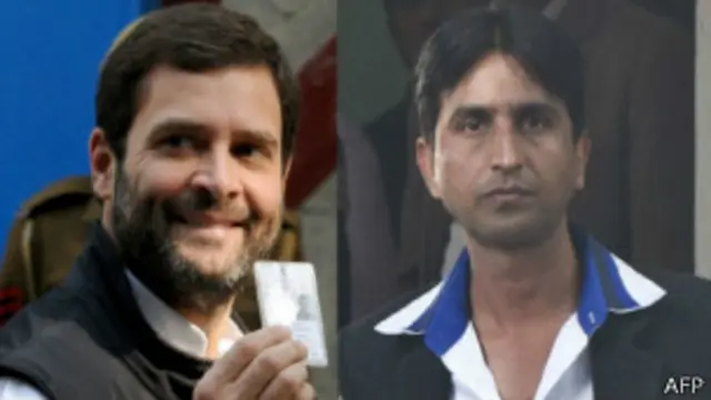 राहुल गाँधी और कुमार विश्वास