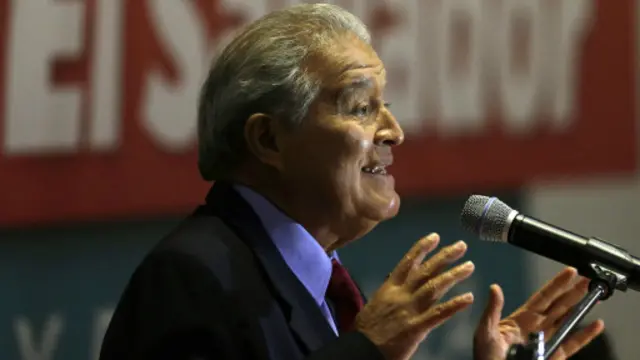 هذه أول مرة تنتخب فيها إلسلفادور زعيم متمردين خلال فترة الحرب رئيسا.