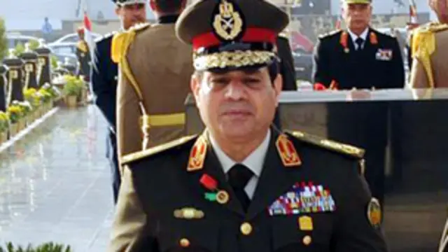 من المتوقع ان يعلن قائد الجيش المشير عبدالفتاح السيسي ترشحه للرئاسة