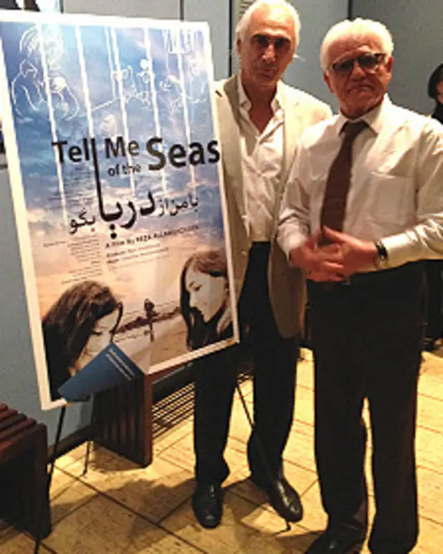 رضا علامه زاده و بیژن شاهمرادی، تهیه کننده فیلم 