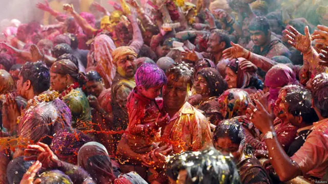 होली, ब्रज, वृंदावन