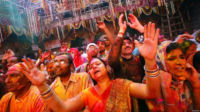 होली, ब्रज, वृंदावन