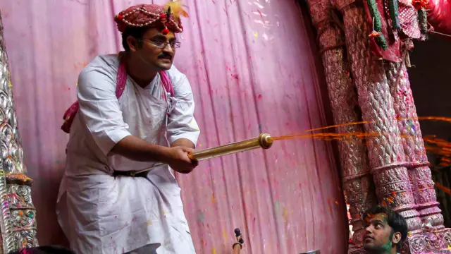 होली, ब्रज, वृंदावन