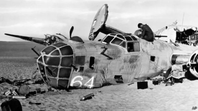 عثر على قاذفة القنابل الأمريكية في حالة شبه سليمة بعد 15 عامًا وكانت مدافعها الرشاشة تعمل أيضًا