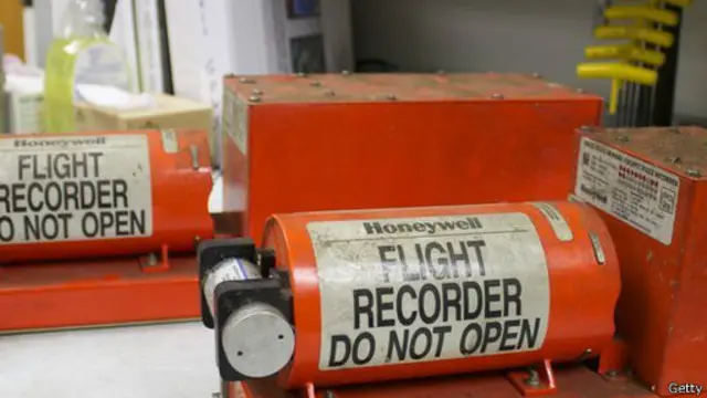 يسجل الصندوق الأسود بيانات الرحلة ومحادثات وتعليمات طاقم قيادة الطائرة
