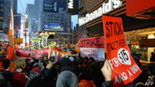Protesta en Estados Unidos