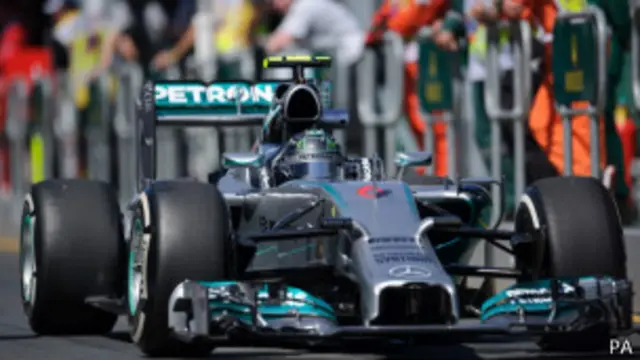 Nico Rosberg de Mercedes