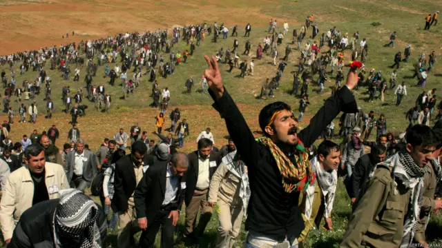 Sertaç Kayar: Urfa'nın Halfeti İlçesi'nde düzenlenen yürüyüşten...