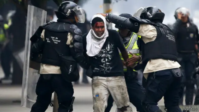 Street protests in Venezuela