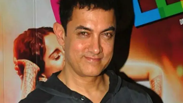 عامر خان کی آنے والی فلم پی کے ہے جو اس سال کے اخیر میں ریلیز ہو سکتی ہے