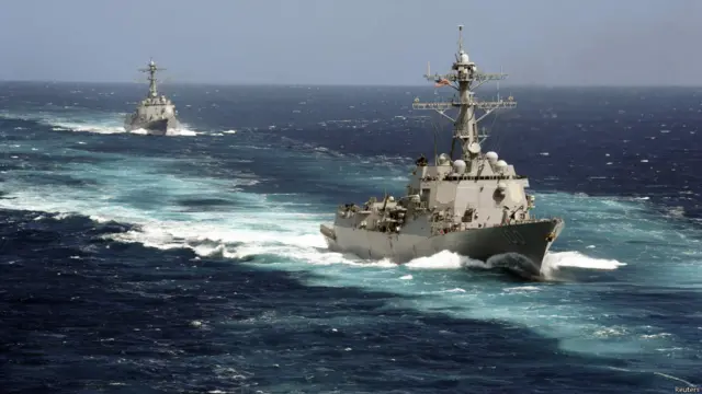 အမေရိကန်က USS Kidd ကို အိန္ဒိယ သမုဒ္ဒရာကို စေလွှတ်။