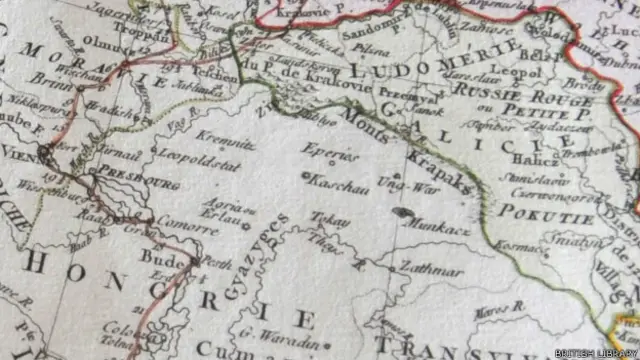 Mapa de 1775