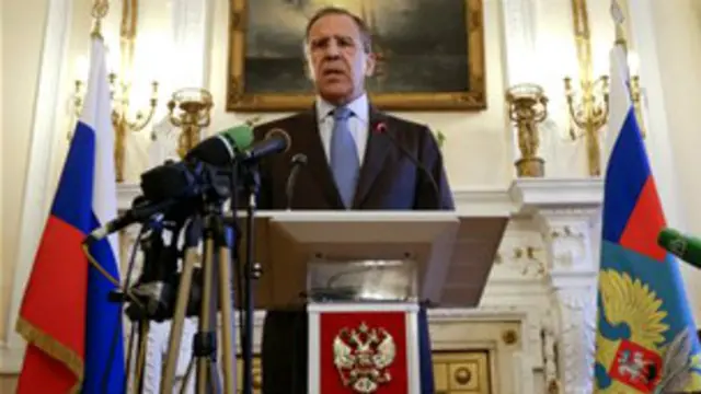 俄国外长拉夫罗夫