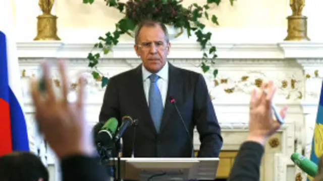Ông Lavrov cho biết không tìm được điểm chung với Hoa Kỳ vê vấn đề Ukraine